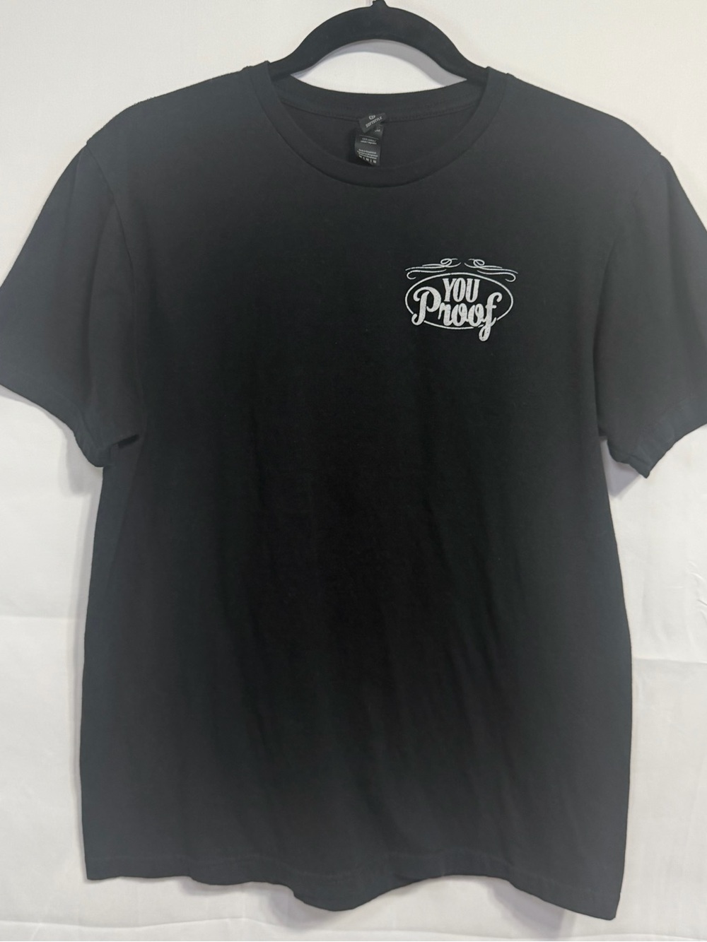 Soft Style Graphic T-Shirt Women’s Medium ‘You Proof’ Morgan Wallen Black Tee